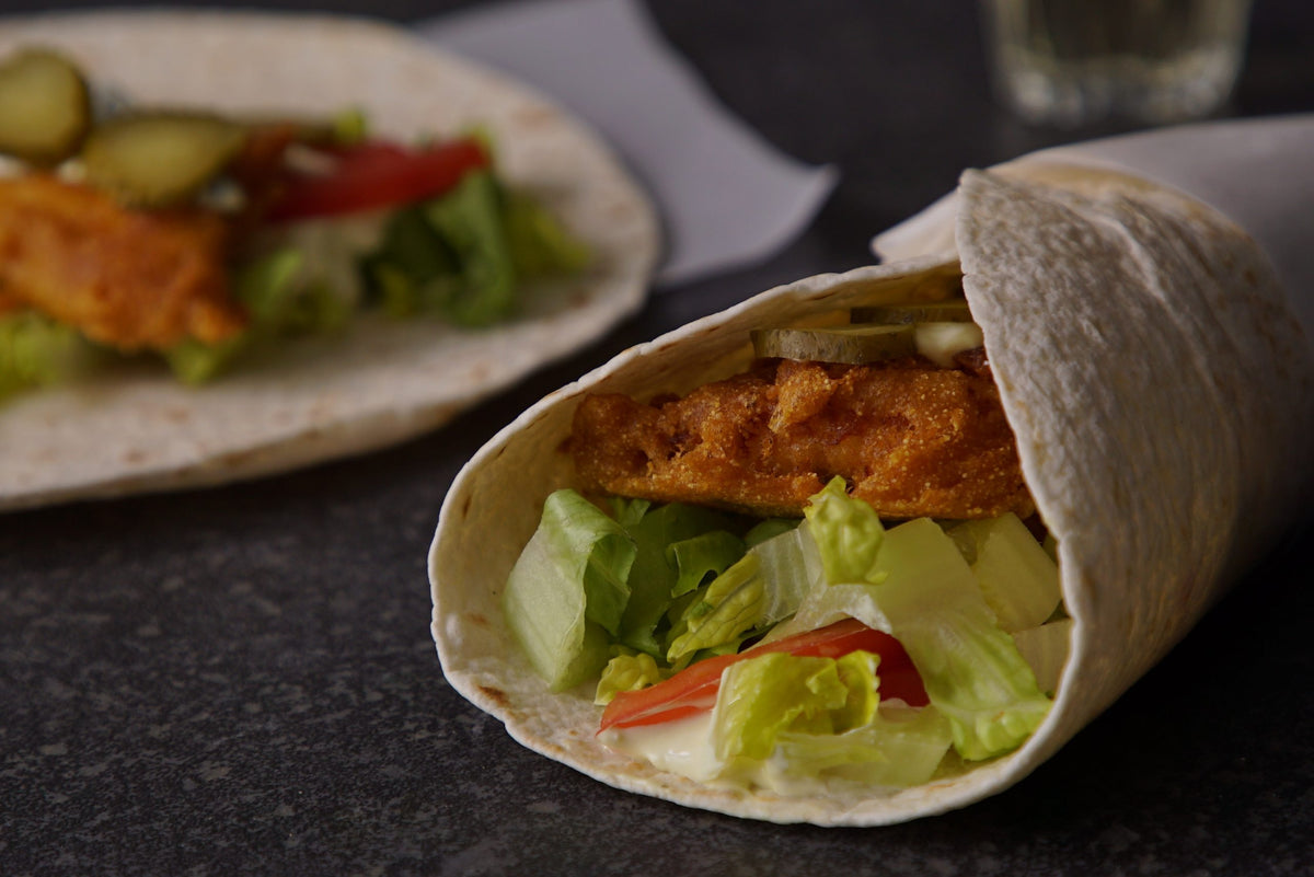 Grilled Fish Wrap