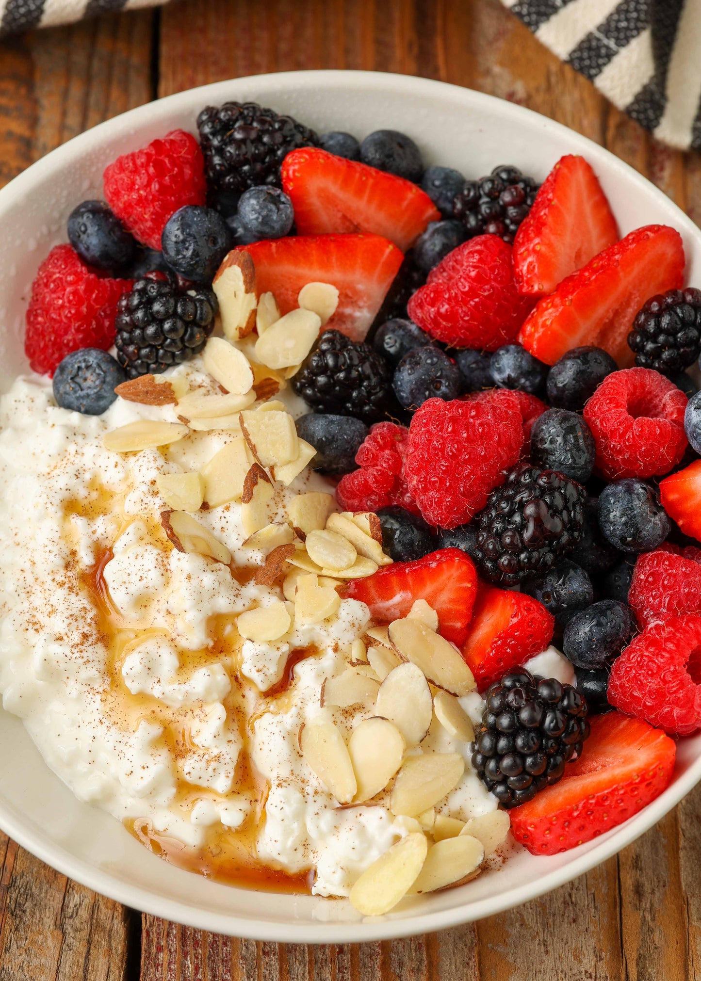 Protein Cottage Cheese Fruit Salad