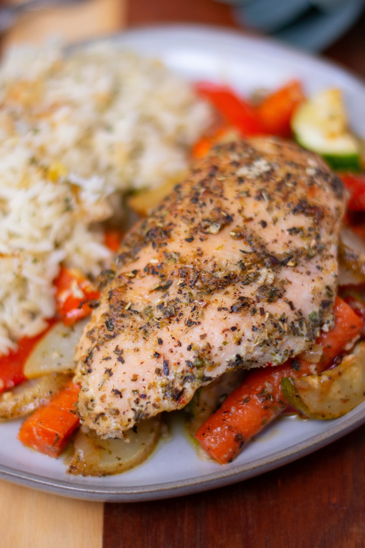 Italian Herb Chicken Rice