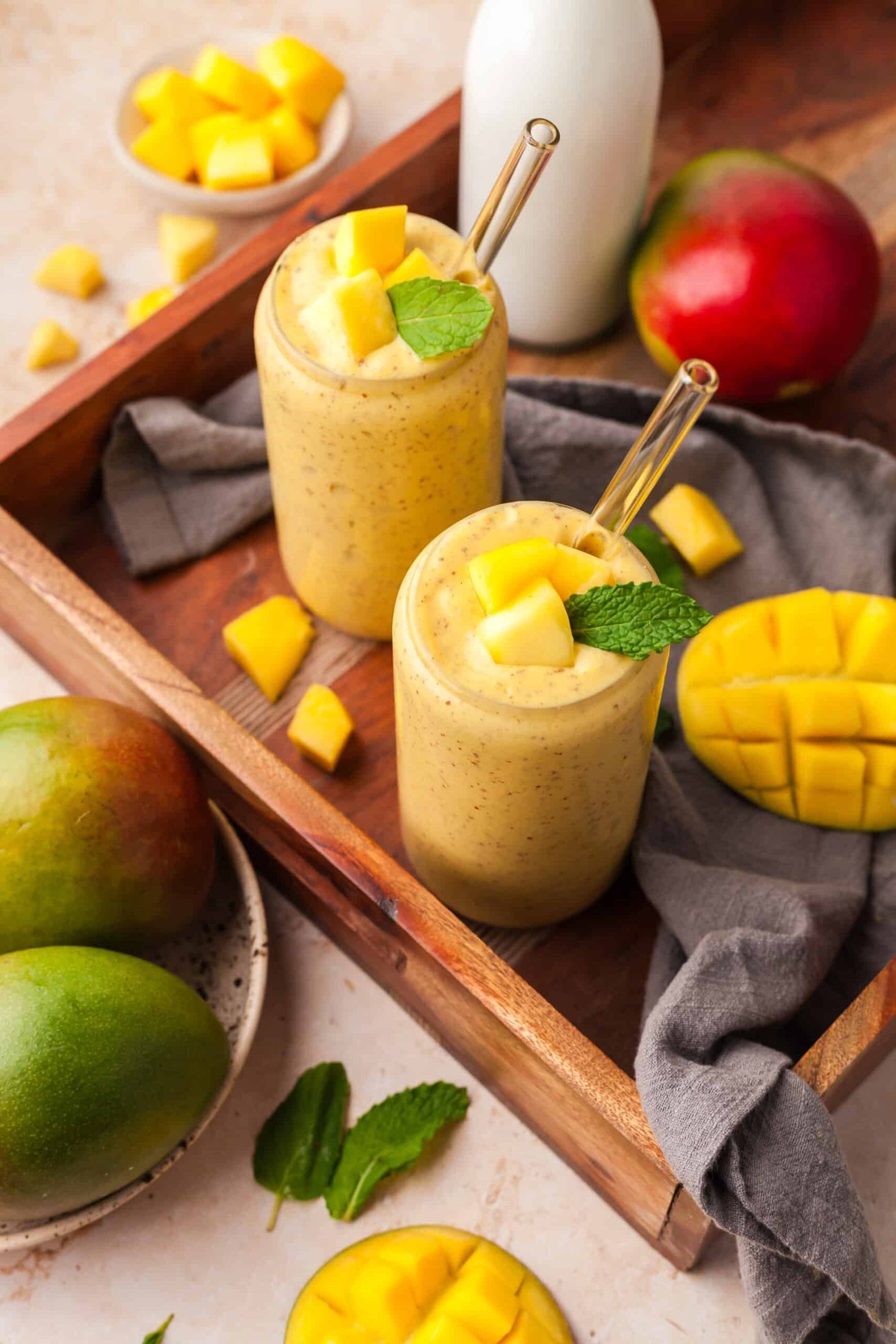 Tropical Mango Protein Smoothie