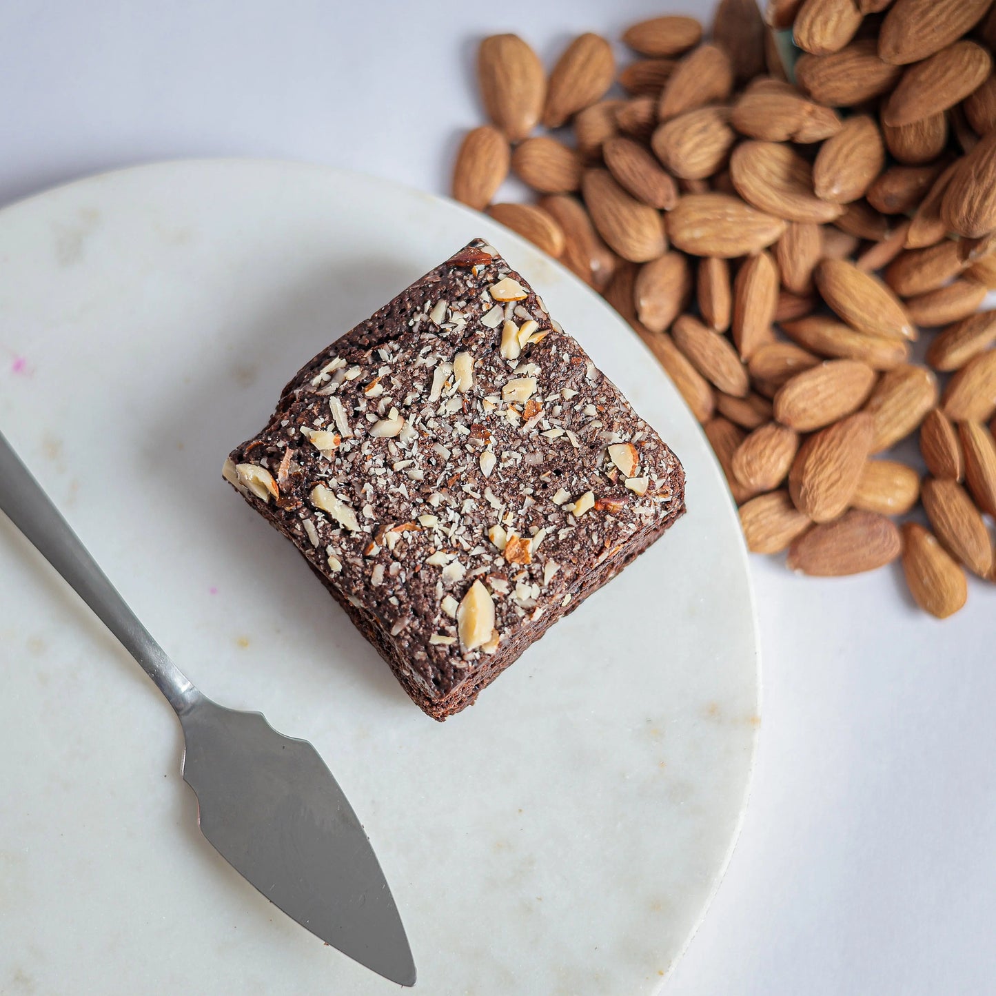 Almond Butter & Oat Brownie