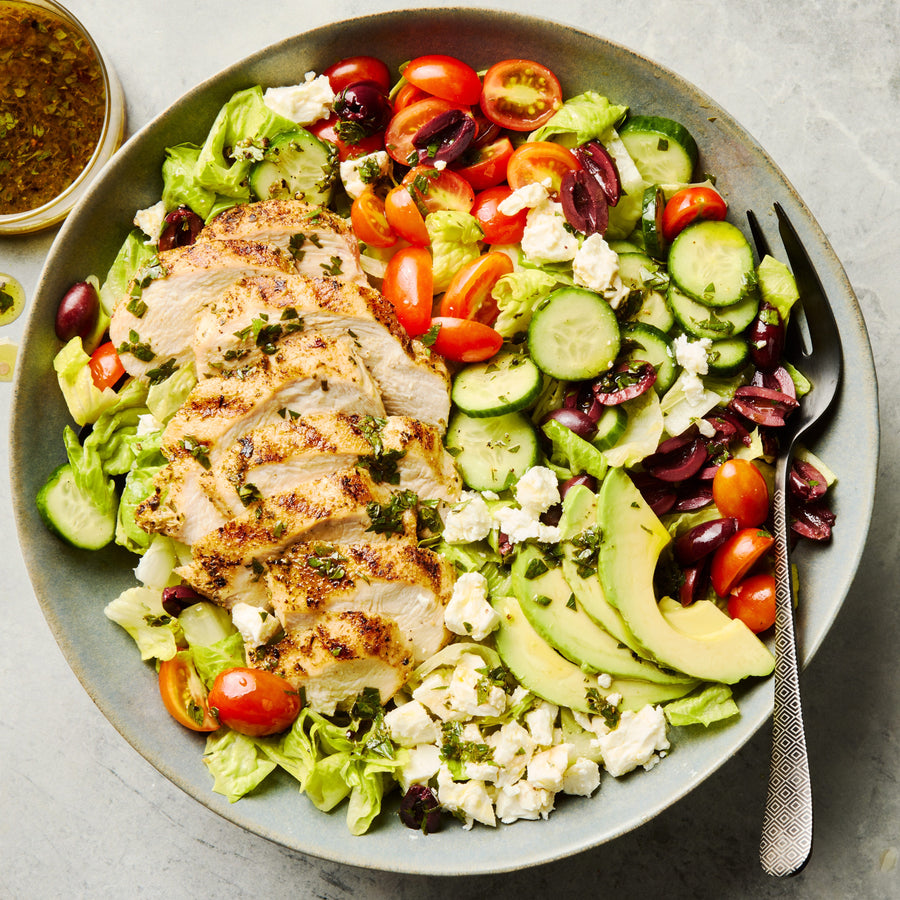 Grilled Chicken Caesar Protein Bowl